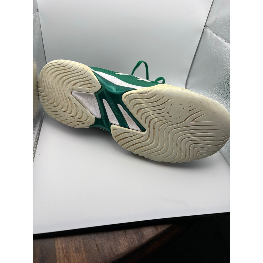 Asics Court FF 2 Novak Djokovic Green White Tennis Shoes Mens 1041A344-300 - Picture 9 of 10